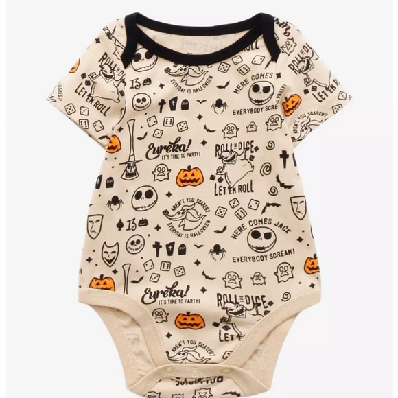 Disney Other - Disney Cream and Black Halloween Bodysuit
